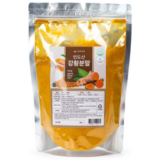 백세식품 강황가루 인도산 HACCP 인증제품, 5개, 500g