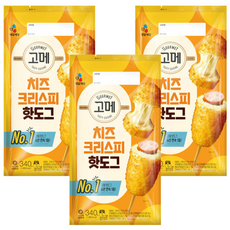 고메 치즈크리스피핫도그 340g X 3개, 4개