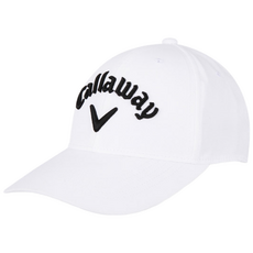 캘러웨이 2025 베이직 라이트 모자, 화이트