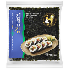 해농 일반 김밥김 100매, 230g, 1개
