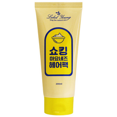 라벨영 쇼킹 마요네즈 헤어팩, 200ml, 4개