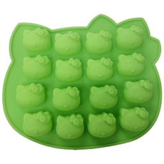 [캔들메이드]키티 얼굴 16구 실리콘 몰드