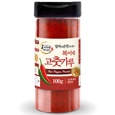 복이네먹거리 중국산 아주매운 100% 청양고춧가루 용기형, 100g, 1개