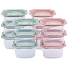 아이제나흐 에센 레인지쿡 바로햇밥 전자레인지용 밀폐용기, 24P, 1세트