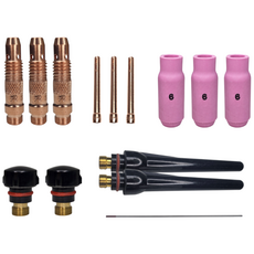 세다 알곤 입문실속세트 알곤소모품 토치세트 콜렛트바디 콜렛트척 세라믹 알곤캡 일반세트 변형세트, 1세트, 알곤 입문실속세트 일반 2.4