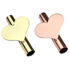 모소가 벽부착식 미니 꽃다발 화병, 골드+로즈골드