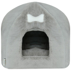 affetto 寵物窩+靠墊, 灰色