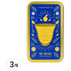 SSANGGYE 果香擁抱 檸檬洋甘菊茶罐, 1.5g, 6入, 3個