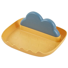 리빙스튜디오 1+1 냄비뚜껑 거치대 조리도구 받침대, 2개, 옐로우