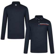 PGA 남성 카치온패턴 긴팔카라티셔츠 PGMTS43308