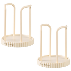 까사럽 주방 사무실 탕비실다용도 종이컵 홀더 거치대 1+1, 2개, 화이트