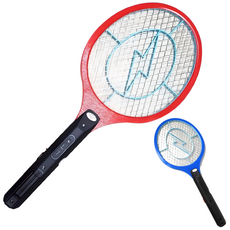 에코럭키 건전지식 전기 모기채 KC인증제품, 건전지식 전기모기채-색상랜덤