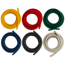 세라밴드 튜빙밴드 2m 튜빙형 천연고무 운동 라텍스밴드, 그린(lv.3), 1개