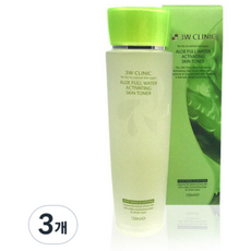 3W CLINIC 蘆薈水潤活膚水, 150ml, 3個