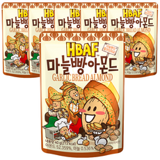 바프 마늘빵 아몬드, 40g, 6개