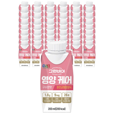 그린비아 영양케어 구수한맛 완전균형영양식, 200ml, 48개