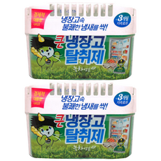 산도깨비 큰 냉장고 탈취제 본품, 420g, 2개