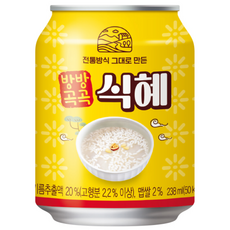 자연과사람들 방방곡곡 식혜, 238ml, 24개, 238ml