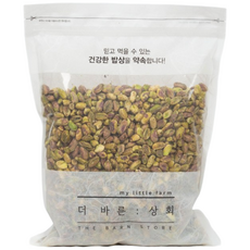탈각 피스타치오 무염 미국산100% 더바른상회, 1kg, 1개 1kg, 1개
