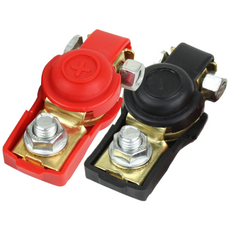 세인 배터리터미널-안전커버형(동재질)+ - 세트 제품, 1개