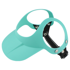 바시유 오픈 이어형 야외 자외선 차단 소형견 애완견 썬캡, 1개, 민트