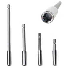 육각 비트 연결대 일반형 4종 세트 전동 드릴 수공구 드라이버 비트 길이 연장, 1개