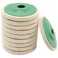 광택 연마작업 4인치 그라인더용 압축 패드 세트, 1세트