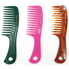 BUCO 독일 부코 헤어 빗 정전기방지빗 머리빗, 1개, 브라운