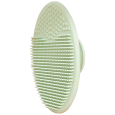 아기 샴푸브러쉬 두피 각질제거 마사지케어 브러쉬, 녹색, 1개