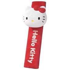 러블리 자동차 벨트 커버 차량꾸미기 DIY, 헬로키티(Hello Kitty)_레드, 1개