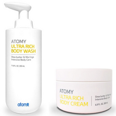 atomy 艾多美 沐浴乳+身體乳組, 1組