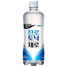 하이트진로 토닉워터 제로, 600ml, 3개
