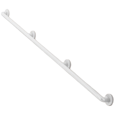 모칸도 ABS 계단 안전손잡이 1 ~ 3미터 핸드레일 안전바 벽부형 난간대, 백색, 1개