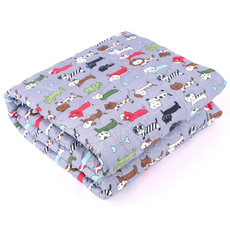 레이나 프리미엄 EMF 카본 탄소 전기요, 야옹이 캣 무늬, 대(140 x 180 cm)