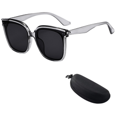 클라민 빅사이즈 뿔테 선글라스 눈보호 경량 운전 햇빛차단 남녀공용