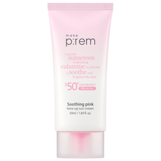 메이크프렘 수딩 핑크 톤업 선크림 (50ml+10ml), 1세트, 60ml