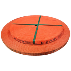 베스트씨엠 웨빙띠 생명줄 26mm 길이 65m 75m, 1개, 오렌지