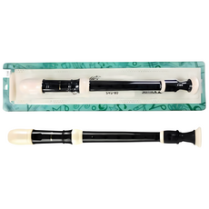 삼익악기 저먼식 리코더 SRG-80, 블랙, 1개