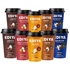이디야 돌체 콜드브루 바닐라 쇼콜라모카 토피넛 카페라떼 5종 300ml 10개입 컵커피