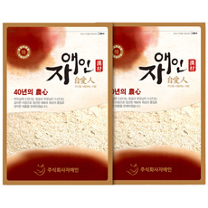 자애인 국산 100% 보리 엿기름가루 500gX2개 (1kg) 고추장 만들기용, 2개