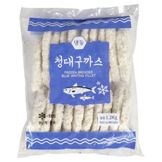 (신정푸드) 냉동 대구까스 - 1.2kg, 1개