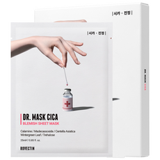 로벡틴 시카 진정 마스크팩, 5개입, 1개