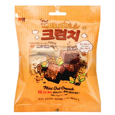 미룡 미니오트크러치 초코맛28g 6개, 28g