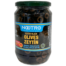 Nootro 切片黑橄欖, 700g, 1個
