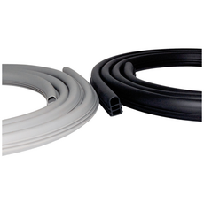 국내생산 그린텍 현관문 난연 방음 방풍 고무 도어패킹 블랙 (2.04M X 3개), 3개