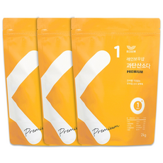 레인보우샵 과탄산소다 산소계표백제 프리미엄, 2kg, 3개