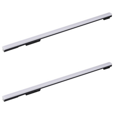 엘포스 LED SIMPLE 1200mm 티에스라인등 레일조명 특허등록 ts라인등 슬림형 고출력 플리커프리 바디블랙 +니트럴장갑1개포함, 2개, 주백색