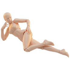 구체 관절인형 인체 드로잉 액션피규어 그림그리기 여성 여자, 1개