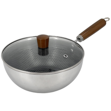 CookBuddy 궁중팬 인덕션 가스레인지 겸용 316 스텐 5중 웍, 1개, 24cm