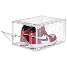 SUNEWZ 高級壓克力鞋子整理盒 M, 透明, 1個